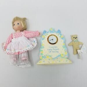 Ashton Drake Precious Moments Clock Doll I Love You Every Moment of the Day 2002